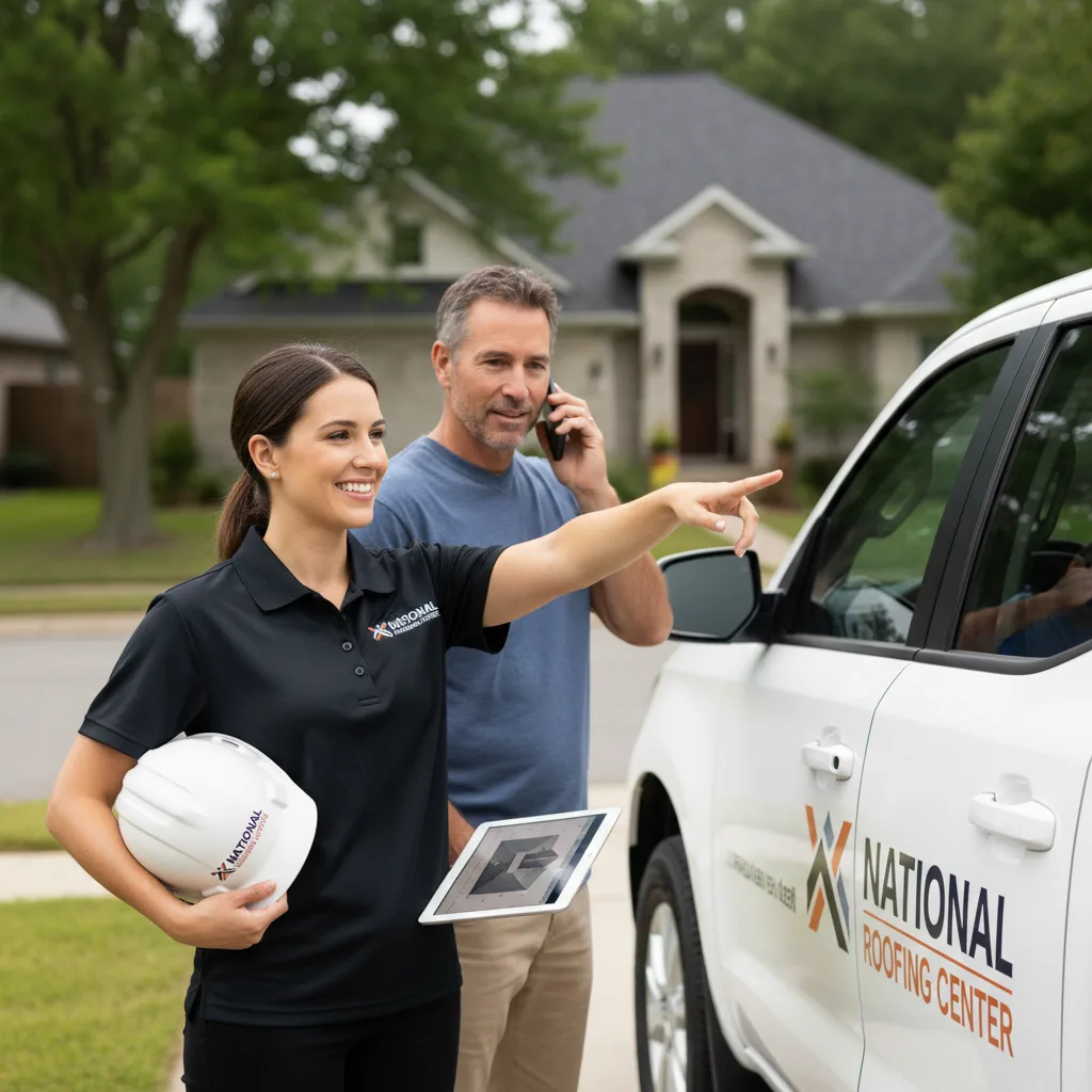 National Roofing Center customer support in Boomer