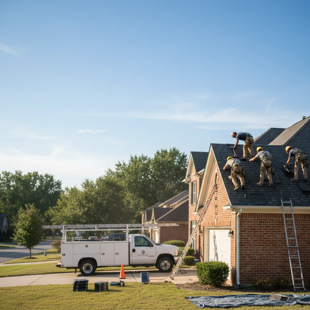 Roof Repair in Boomer